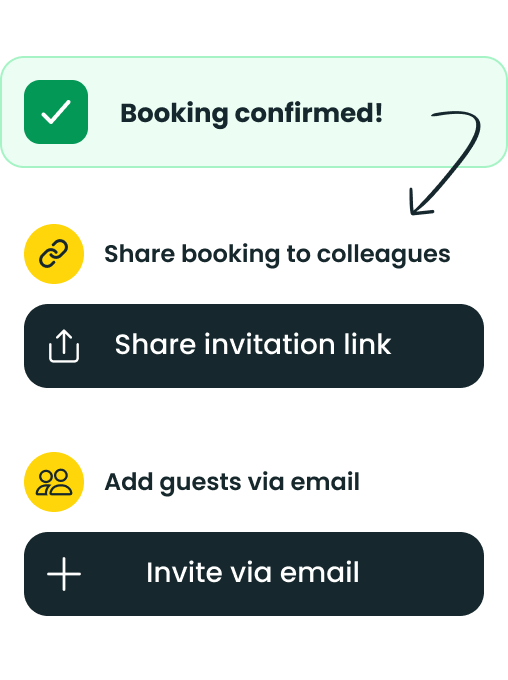 Invite your team or external guests