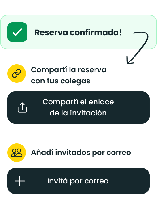 Invitá a un colega, cliente o amigo