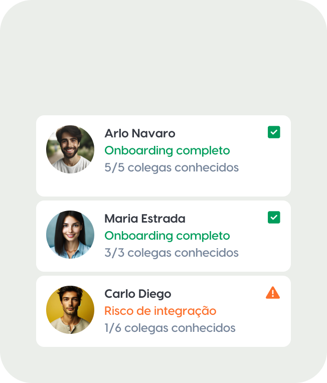 Onboarding de novos colaboradores